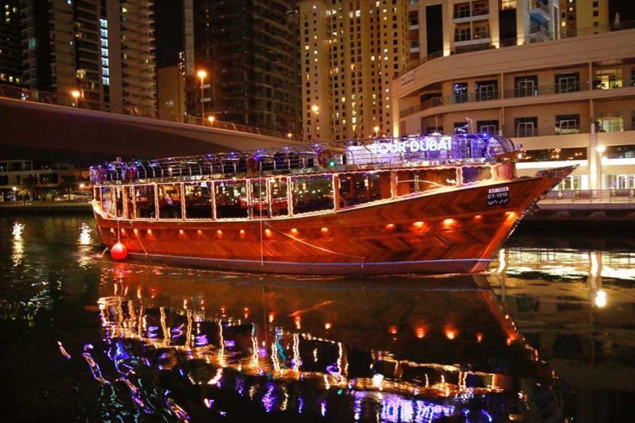 Dhow Cruise Marina Tour – SIC Transfer Standard Boat