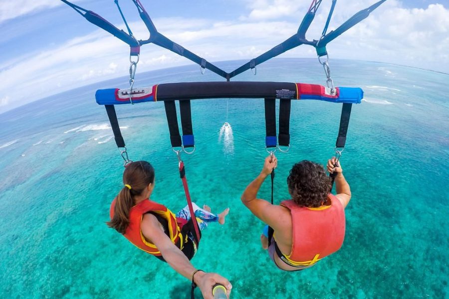 Parasailing Tour – Without Transfers ( Double 15 Minutes)